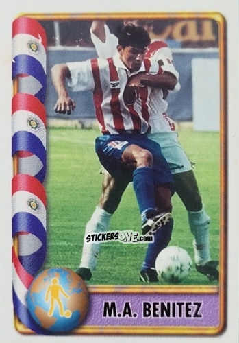 Cromo M. A. Benitez - Mundial Francia 1998 n. 437 - Navarrete