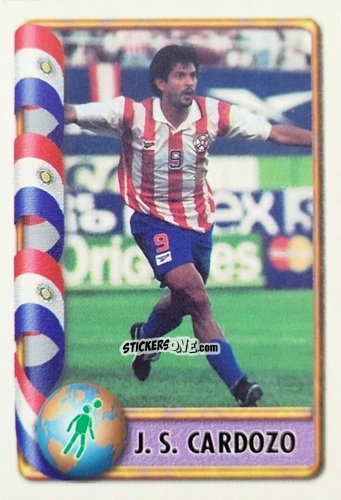 Figurina Jose Cardozo - Mundial Francia 1998 n. 442 - Navarrete