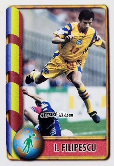Sticker I. Filipescu - Mundial Francia 1998 n. 449 - Navarrete