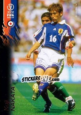 Figurina Koji Nakata - FIFA World Cup Korea/Japan 2002 Opening Series n. 30 - Panini