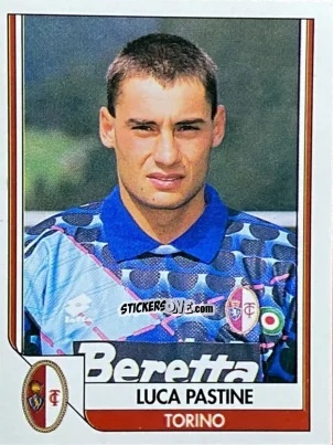 Figurina Luca Pastine - Tutto Calcio 1993-1994 n. 303 - Sl