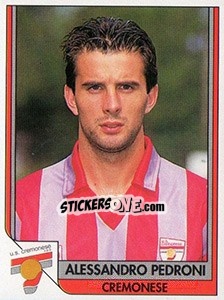 Sticker Alessandro Pedroni - Tutto Calcio 1993-1994 n. 42 - Sl