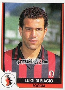 Cromo Luigi Di Biagio - Tutto Calcio 1993-1994 n. 61 - Sl