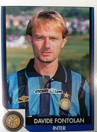 Figurina Davide Fontolan - Tutto Calcio 1993-1994 n. 94 - Sl