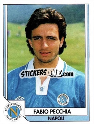 Sticker Fabio Pecchia - Tutto Calcio 1993-1994 n. 193 - Sl