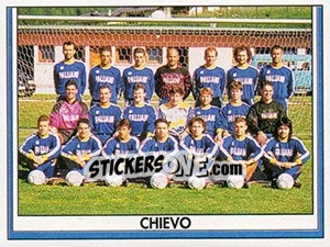 Sticker Squadra Chievo - Tutto Calcio 1993-1994 n. 488 - Sl