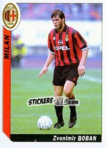 Cromo Zvonimir Boban - Italy Tutto Calcio 1994-1995 n. 203 - Sl