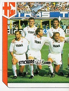 Figurina Squadra (puzzle 1) - Italy Tutto Calcio 1994-1995 n. 228 - Sl