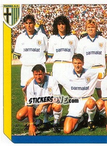 Figurina Squadra (puzzle 1) - Italy Tutto Calcio 1994-1995 n. 246 - Sl