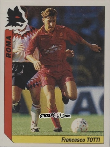 Sticker Francesco Totti - Italy Tutto Calcio 1994-1995 n. 300 - Sl