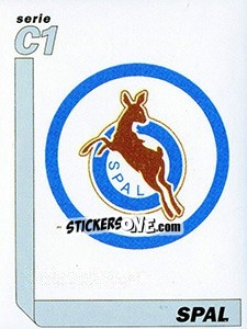 Cromo Scudetto SPAL - Italy Tutto Calcio 1994-1995 n. 535 - Sl