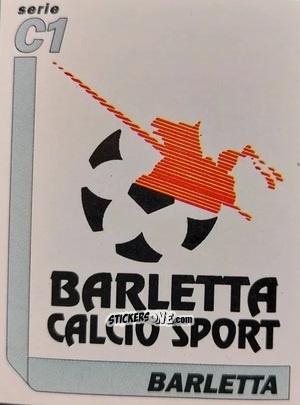 Figurina Scudetto Barletta - Italy Tutto Calcio 1994-1995 n. 539 - Sl