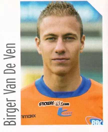 Figurina Birger Van De Ven - Voetbal 2004-2005 n. 218 - Panini