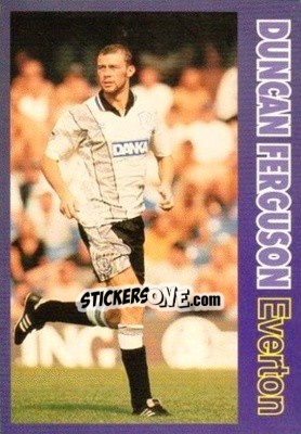 Figurina Duncan Ferguson - Premier Striker 1995-1996 n. 36 - LCD Publishing