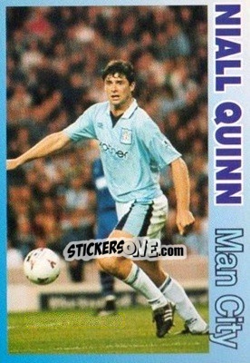 Figurina Niall Quinn - Premier Striker 1995-1996 n. 51 - LCD Publishing