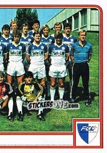 Cromo Team Photo (puzzle 2) - Football Switzerland 1984-1985 n. 93 - Panini