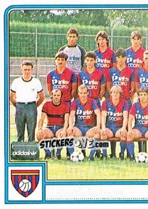 Cromo Team Photo (puzzle 1) - Football Switzerland 1984-1985 n. 305 - Panini