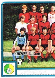 Sticker Team Photo (puzzle 1) - Football Switzerland 1984-1985 n. 329 - Panini