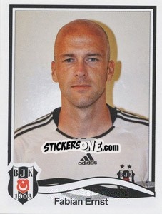 Cromo Fabian Ernst - Spor Toto Süper Lig 2010-2011 n. 14 - Panini