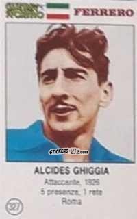 Figurina Alcides Ghiggia - Azzurri. La Storia Della Nazionale Italiana n. 327 - Guerin Sportivo