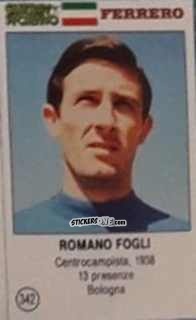 Sticker Romano Fogli - Azzurri. La Storia Della Nazionale Italiana n. 342 - Guerin Sportivo