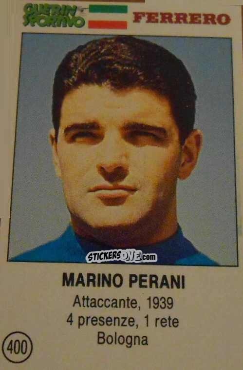 Figurina Marino Perani - Azzurri. La Storia Della Nazionale Italiana n. 400 - Guerin Sportivo