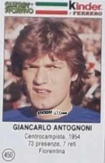 Sticker Giancarlo Antognoni - Azzurri. La Storia Della Nazionale Italiana n. 450 - Guerin Sportivo