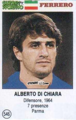 Cromo Alberto Di Chiara - Azzurri. La Storia Della Nazionale Italiana n. 546 - Guerin Sportivo