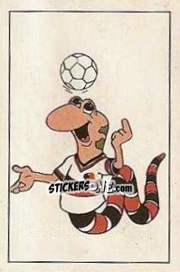 Cromo Mascot - Copa União 1987 n. 282 - Abril