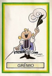 Cromo Mascot - Campeonato Brasileiro 1993 n. 105 - Abril
