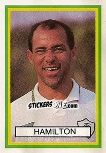 Cromo Hamilton - Campeonato Brasileiro 1993 n. 431 - Abril