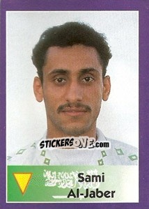 Figurina Sami Al-Jaber - World Cup 1998 n. 167 - Diamond
