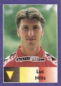 Sticker Luc Nilis - World Cup 1998 n. 300 - Diamond