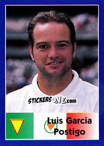 Cromo Luis Garcia Postigo - World Cup 1998 n. 318 - Diamond