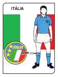 Figurina Itália - Campeonato De Futebol Mundial 1990 n. 4 - Panini
