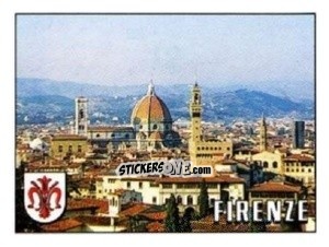 Cromo Firenze - Campeonato De Futebol Mundial 1990 n. 12 - Panini