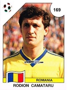 Figurina Rodion Camataru - Campeonato De Futebol Mundial 1990 n. 169 - Panini