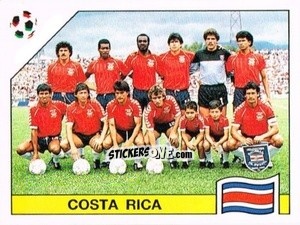Figurina Equipe - Campeonato De Futebol Mundial 1990 n. 181 - Panini