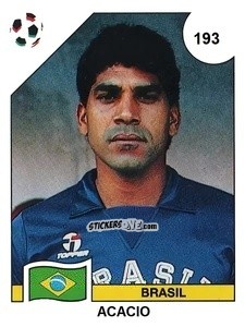 Cromo Acacio - Campeonato De Futebol Mundial 1990 n. 193 - Panini