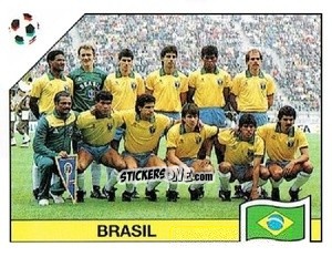 Figurina Equipe - Campeonato De Futebol Mundial 1990 n. 194 - Panini