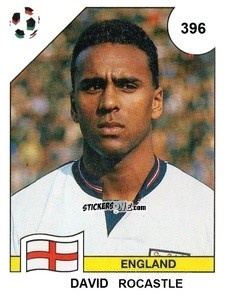Figurina David Rocastle - Campeonato De Futebol Mundial 1990 n. 396 - Panini