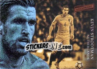 Figurina Kevin Strootman - Aficionado Soccer 2017 n. 124 - Panini