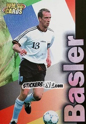 Cromo Mario Basler - Wm 1998 Cards n. 28 - Panini