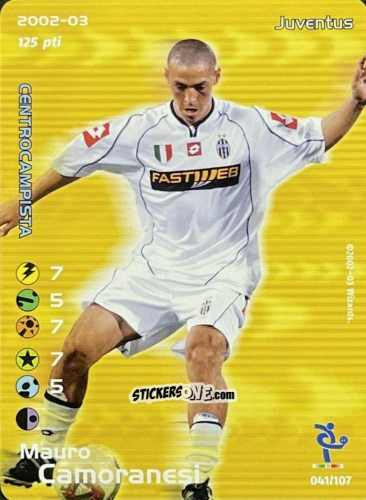 Cromo Mauro Camoranesi - Football Champions Italy 2002-2003 n. 41 - Wizards of The Coast