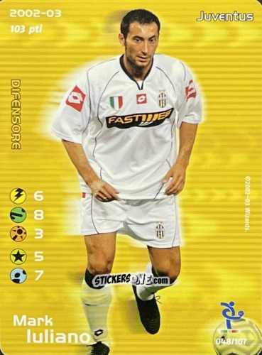 Sticker Mark Iuliano - Football Champions Italy 2002-2003 n. 48 - Wizards of The Coast