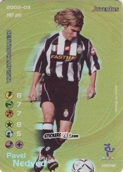 Cromo Pavel Nedved - Football Champions Italy 2002-2003 n. 50 - Wizards of The Coast
