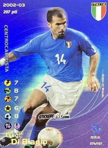 Cromo Luigi Di Biagio - Football Champions Italy 2002-2003 n. 74 - Wizards of The Coast