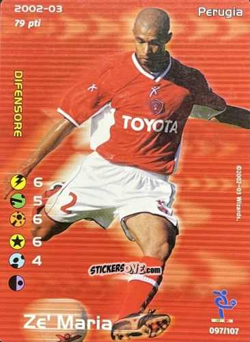 Sticker Ze' Maria - Football Champions Italy 2002-2003 n. 97 - Wizards of The Coast