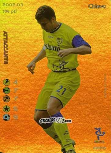 Figurina Oliver Bierhoff - Football Champions Italy 2002-2003 n. u20 - Wizards of The Coast