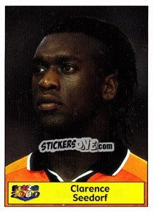 Figurina Clarence Seedorf - Star Publishing Euro 2000. European Football Championship n. 189 - NO EDITOR